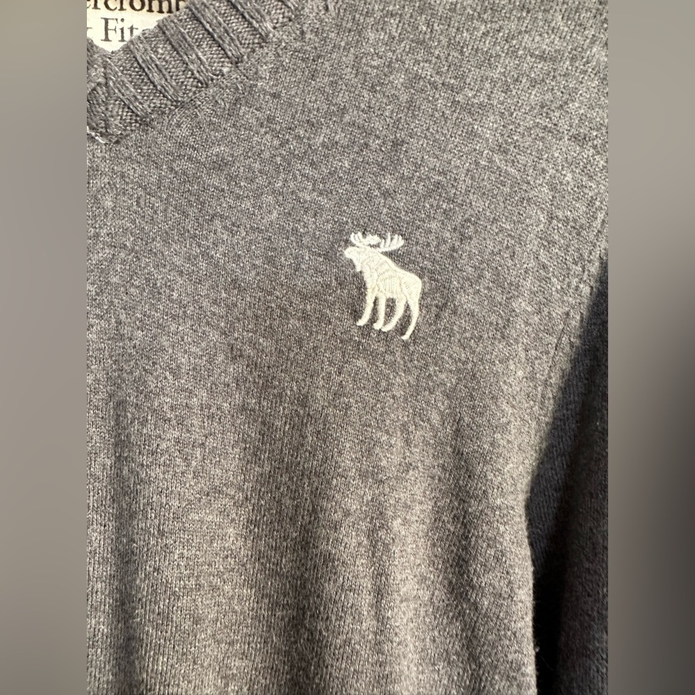 💥 SALE 💥 Abercrombie & Fitch cotton/cashmere blend jumper unisex - Picture 2 of 5